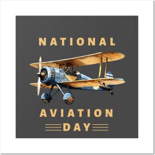 National aviation day Posters and Art